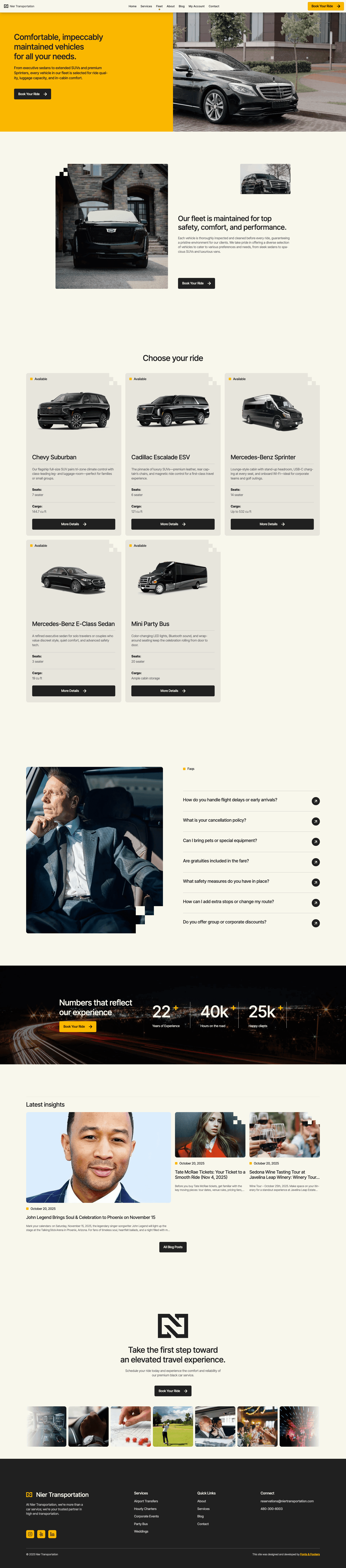Nier Transportation – Admin Dashboard