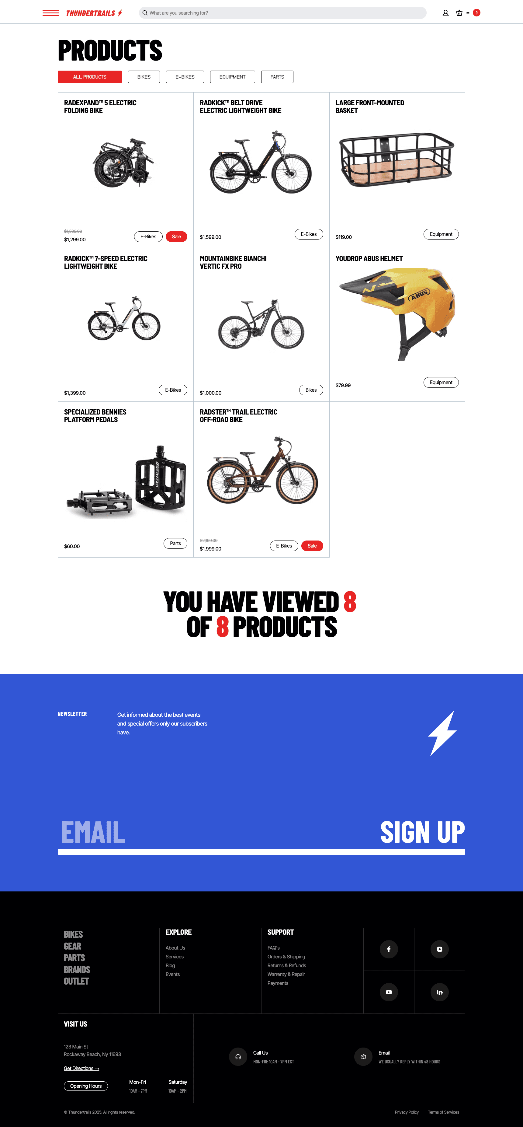 Thundertrails Clips – About Page